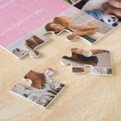 Puzzle Mamie, Mamie, Nana Définition 14 Photo Rose (Côté)