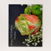 Puzzle Mamie pour son 70ème anniversaire (Vertical)