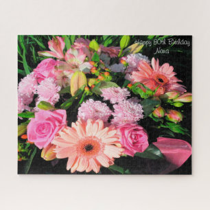 Puzzle Mamie pour son 80e anniversaire.