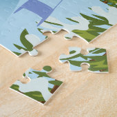 Puzzle Mammoth Mountain California to ski (Côté)