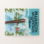 Puzzle Mammoth Mountain Californie pour skier (Horizontal)