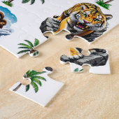 Puzzle Mammoth Sabertooth Tiger âge de glace Conception M (Côté)