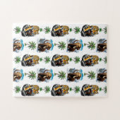 Puzzle Mammoth Sabertooth Tiger âge de glace Conception M (Horizontal)