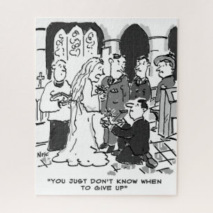 Puzzle Man Essaie de proposer à Mariée à un Mariage - Drô