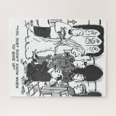 Puzzle Man Essaie de proposer à Mariée à un Mariage - Drô (Horizontal)