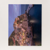 Puzzle Manarola Italie Ville Cliff Homes (Vertical)