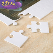 Puzzle Manaslu Himalayas Népal carte de l'affiche (Côté)