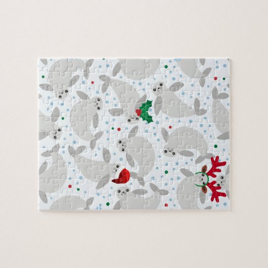 Puzzle manat de noël (Horizontal)