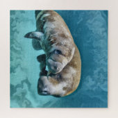 Puzzle Manatees (Horizontal)