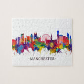Puzzle Manchester England Skyline (Horizontal)