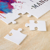 Puzzle Manchester England Skyline (Côté)