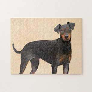 Puzzle Manchester Terrier Peinture Art animal original