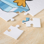 Puzzle Manchot sur une banquise (Côté)