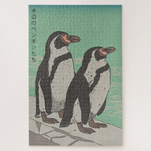 Puzzle Manchots au bord de l'eau
