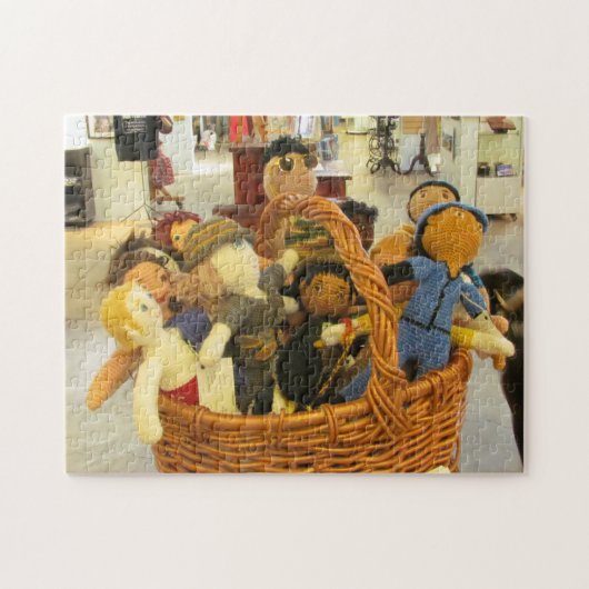 Puzzle - Mand dolls Legpuzzel (Horizontaal)