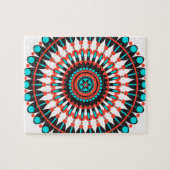 Puzzle Mandala amérindienne (Horizontal)