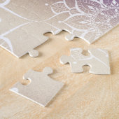 Puzzle Mandala aquarelle nebula yoga zen (Côté)