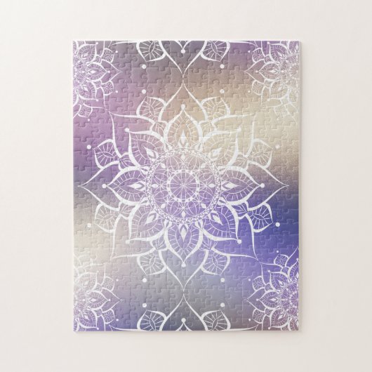 Puzzle Mandala aquarelle nebula yoga zen (Vertical)