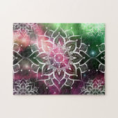 Puzzle Mandala aquarelle nebula yoga zen (Horizontal)