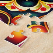 Puzzle Mandala coloré (Côté)
