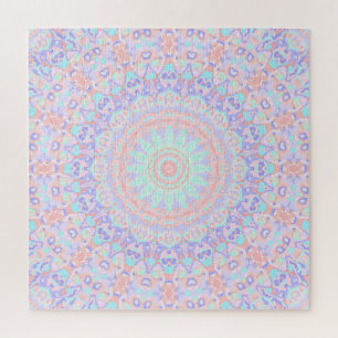 Puzzle Mandala coloré