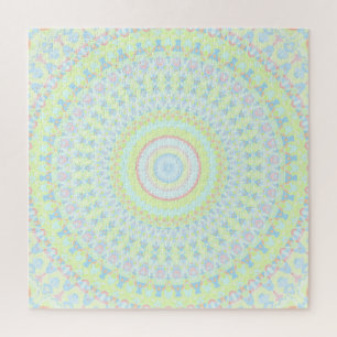 Puzzle Mandala coloré 