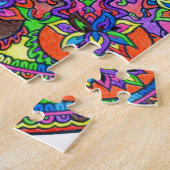 Puzzle Mandala coloré (Côté)