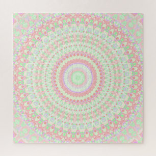 Puzzle Mandala coloré
