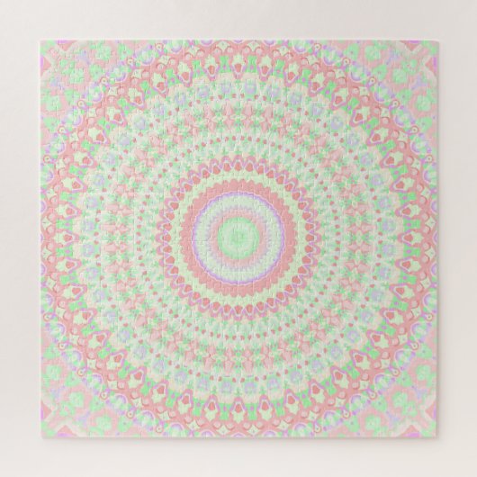Puzzle Mandala coloré (Vertical)