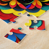 Puzzle Mandala coloré (Côté)