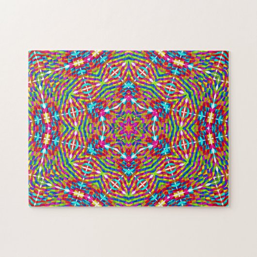 Puzzle Mandala coloré (Horizontal)