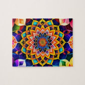 Puzzle Mandala Coloré (Horizontal)