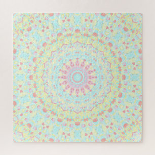 Puzzle Mandala coloré