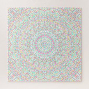 Puzzle Mandala coloré