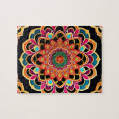 Puzzle Mandala coloré (Horizontal)