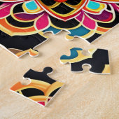 Puzzle Mandala coloré (Côté)