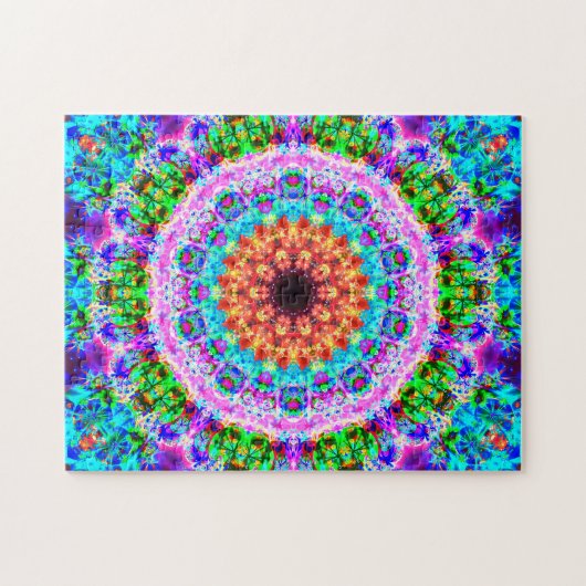 Puzzle Mandala coloré | détendant (Horizontal)