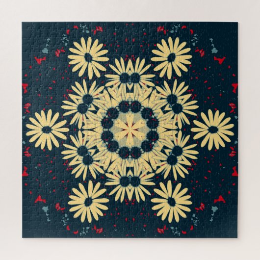 Puzzle Mandala Daisy Dreams (Vertical)