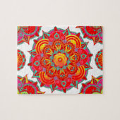 Puzzle Mandala de Chakra de racine (Horizontal)