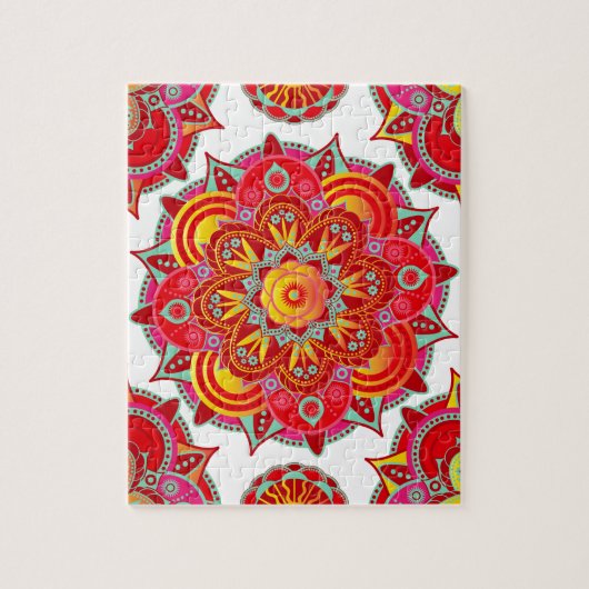 Puzzle Mandala de Chakra de racine (Vertical)