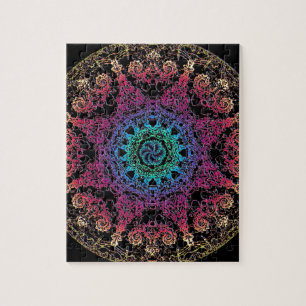 Puzzle Mandala de Kala Chakra