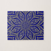 Puzzle Mandala de la Fleur Dorée (Horizontal)