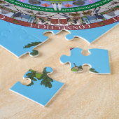 Puzzle Mandala de l'État du Connecticut (Côté)