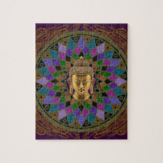 Puzzle Mandala de l'OM Bouddha (Vertical)