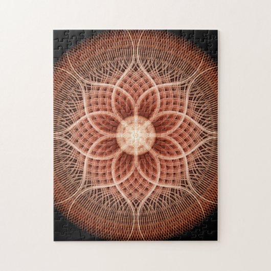 Puzzle Mandala de Lotus de transe (Vertical)
