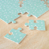 Puzzle Mandala de menthe et d'or (Côté)