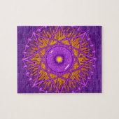 Puzzle mandala de pourpre d'osholo (Horizontal)