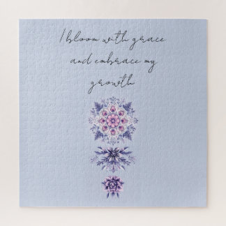 Puzzle Mandala de Serenity en fleurs