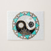 Puzzle Mandala de Yin Yang (Horizontal)