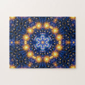 Puzzle Mandala d'éclat d'étoile (Horizontal)